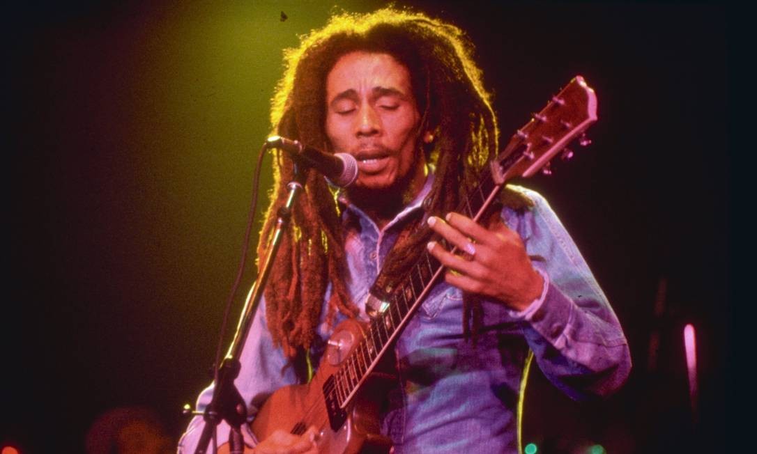 Bob Marley, um dos principais nomes do reggae